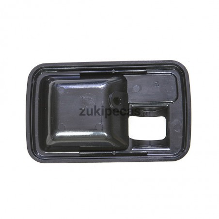 Embelezador Esquerdo em Preto de Puxadores de Porta Samurai