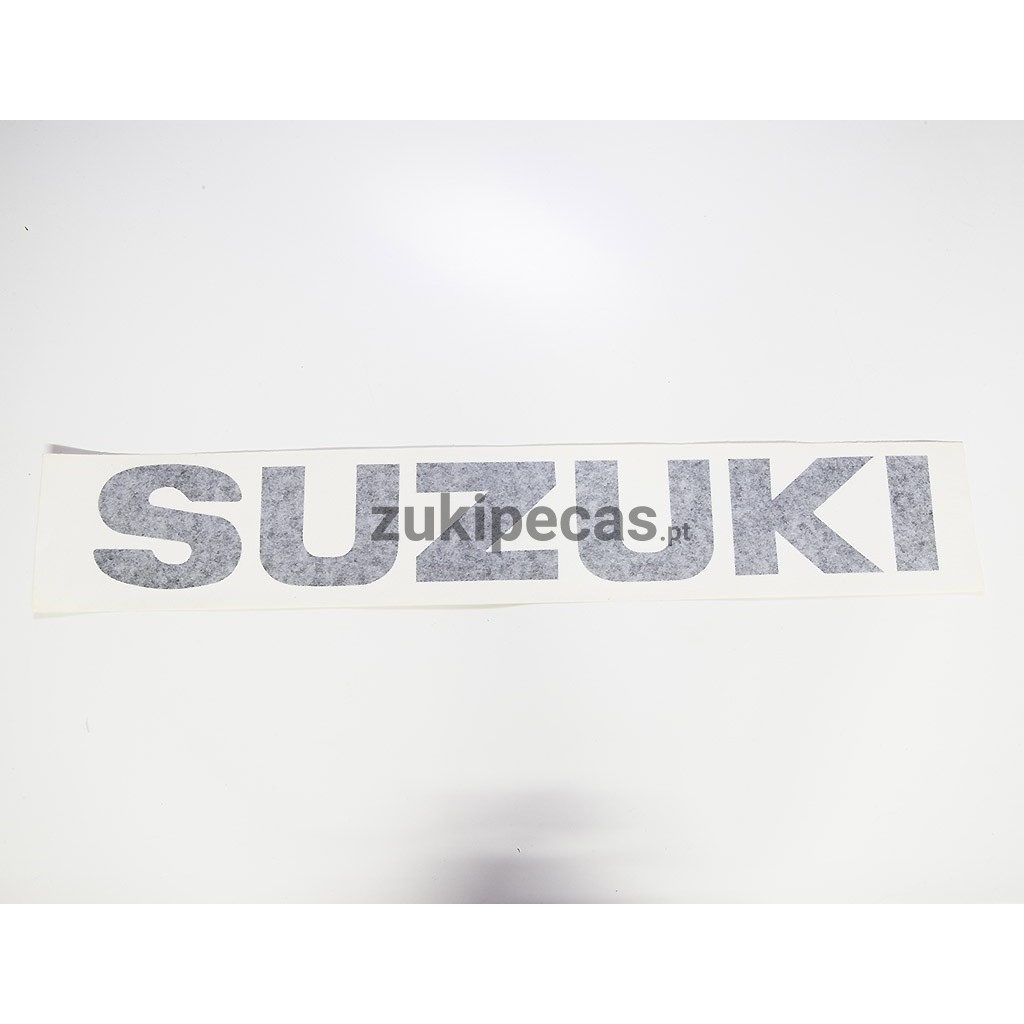 Autocolante "Suzuki" Cinza P/Porta de Trás
