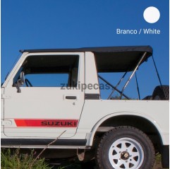 Capota Safari Branca de Fechos