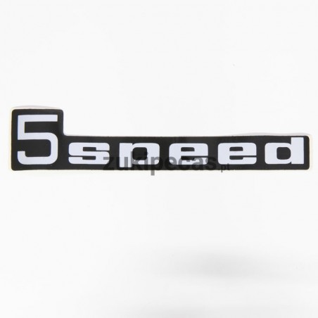 Autocolante 5 Speed