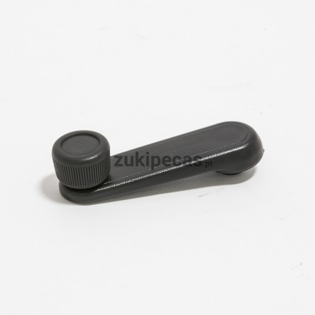 Manivela de Vidro em Preto