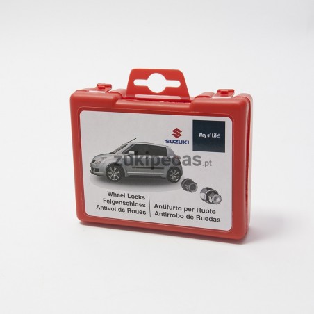 Porcas de Segurança - Kit de 4 com chave