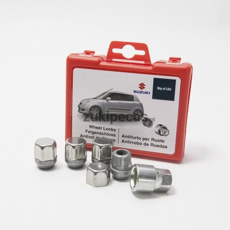 Porcas de Segurança - Kit de 4 com chave