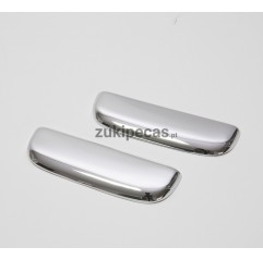 Jogo Cromado de Aplicação nos Puxadores de Porta Laterais