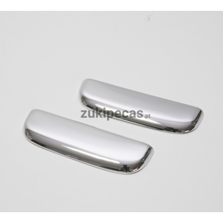 Jogo Cromado de Aplicação nos Puxadores de Porta Laterais