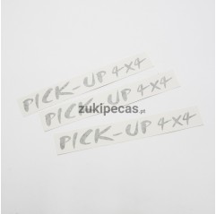 Kit de 3 Autocolantes Pickup