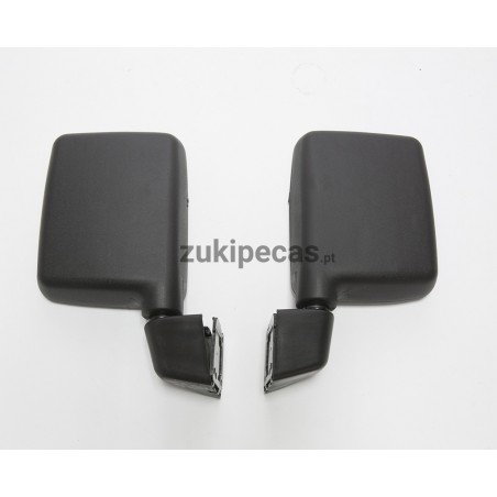 Par de Espelhos Samurai de Linha Branca