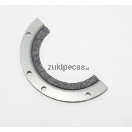 Chapa em C Direita Com Feltro