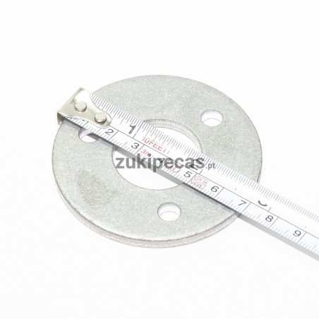 Chapa Redonda de Fixação da Manete