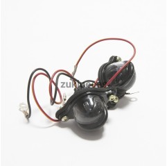 Par de Luzes de Matrícula Linha Branca